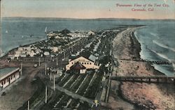 Panoramic View of the Tent City Coronado, CA Postcard Postcard Postcard