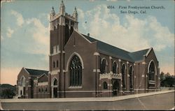 First Presbyterian Church Postcard