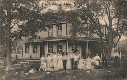 Hillside Cottage Postcard