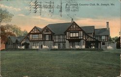 St. Joseph Country Club Missouri Postcard Postcard Postcard