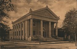 Temple Adath Joseph, 17th and Felix Streets Postcard