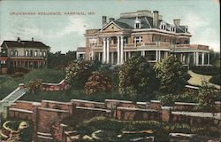 Cruikshank Residence Hannibal, MO Postcard Postcard Postcard