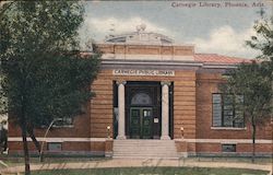 Carnegie Library Phoenix, AZ Postcard Postcard Postcard