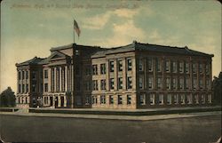 Academic Hall 4th District State Normal Postcard