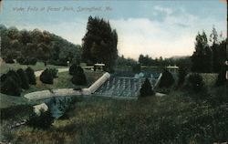 Water Falls at Forest Park Postcard