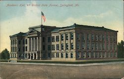 Academic Hall, 4th District State Normal Postcard