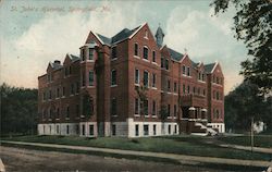 St. John's Hospital Postcard