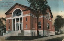 South St. Christian Church Postcard