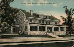 Sigma Alpha Epsilon House Columbia, MO Postcard Postcard Postcard