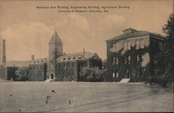 Mechanic Arts Building and Agricultural Building University of Missouri Postcard