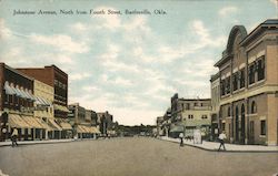 Johnstone Avenue, North from Fourth Street Postcard