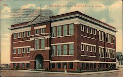 Jefferson School Bartlesville, OK Postcard Postcard Postcard