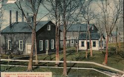 Pumping Station, Prairie Oil Co. Postcard