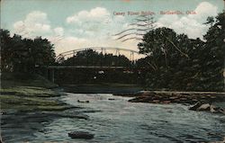 Caney River Bridge Postcard