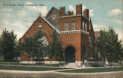 First Baptist Church Bartlesville, OK Postcard Postcard Postcard