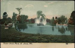 Tower Grove Park St. Louis, MO Postcard Postcard Postcard