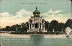 Pagoda, Forest Park Postcard