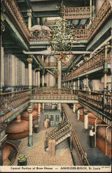 Central Portion of Brew House Anheuser-Busch St. Louis, MO Postcard Postcard Postcard