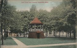 Band Stand and Common Postcard