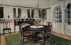 Standard Varnish Works - white dining room Postcard