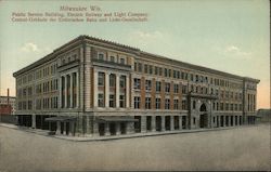 Public Service Building, Electric Railway and LIght Company Milwaukee, WI Postcard Postcard Postcard