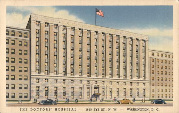 The Doctors' Hospital Washington, DC Washington DC Postcard