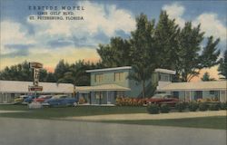 E B B Tidd Motel 11903 Gulf Blvd. Postcard