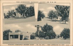 The Sunshine Tourist Court Tucson, AZ Postcard Postcard Postcard