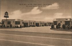 Blue Bell Motel San Diego, CA Postcard Postcard Postcard