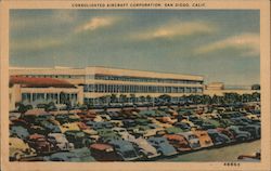 Consolidated Aircraft Corporation Postcard