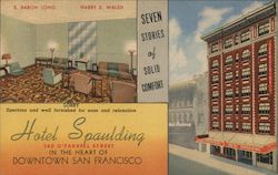 Hotel Spaulding Postcard