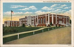 New Hannibal High School Postcard