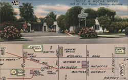 Circle K Motor Hotel Postcard