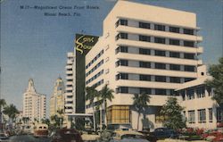 Magnificent Ocean Front Hotels Miami Beach, FL Postcard Postcard Postcard