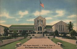 Will Rogers Memorial Postcard