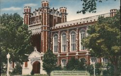 William Bennett Bizzell Library Postcard