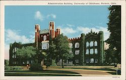 Administration Building University of Oklahoma Norman, OK Postcard Postcard Postcard