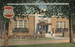 Will Rogers Library Postcard