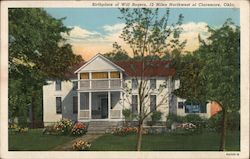 Birthplace of Will Rogers Postcard