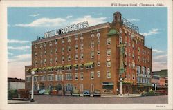 Will Rogers Hotel Postcard