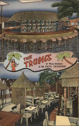 The Tropics in the Hotel Chicagoan Illinois Postcard Postcard Postcard