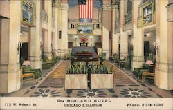 The Midland Hotel Chicago, IL Postcard Postcard Postcard