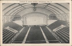 Interior of Shrine Mosque Postcard