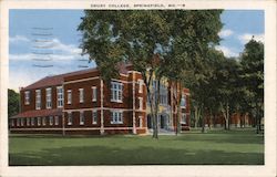 Drury College, Clara Thompson Hall of Music Springfield, MO Postcard Postcard Postcard