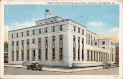 United States Post Office and Federal Building Postcard