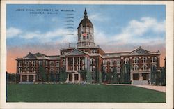 Jesse Hall, University of Missouri Columbia, MO Postcard Postcard Postcard