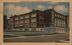 Central high School Postcard