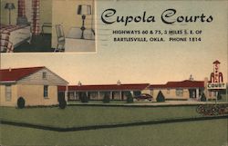 Cupola Courts Bartlesville, OK Postcard Postcard Postcard