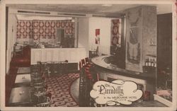 The Piccadilly in the Melbourne Hotel Postcard