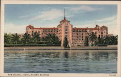 New Colonial Hotel Nassau, Bahamas Caribbean Islands Postcard Postcard Postcard